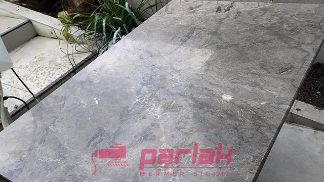 Granit mermer parlatma